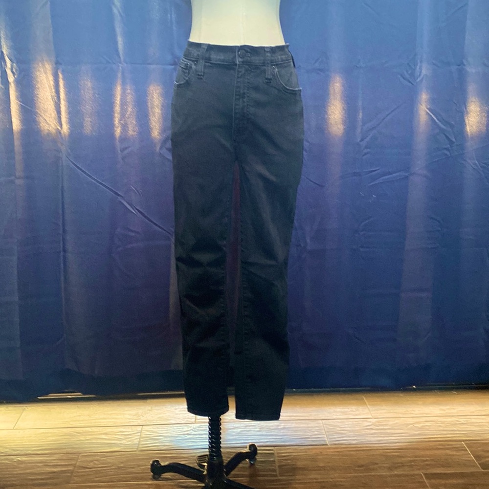 J. Crew 9in Skinny High-Rise Jeans in Faded Black
